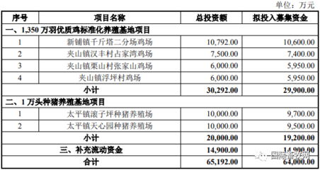 湘佳牧业募资6亿元用于1350万羽黄羽肉鸡养殖等项目 新副总裁走马上任